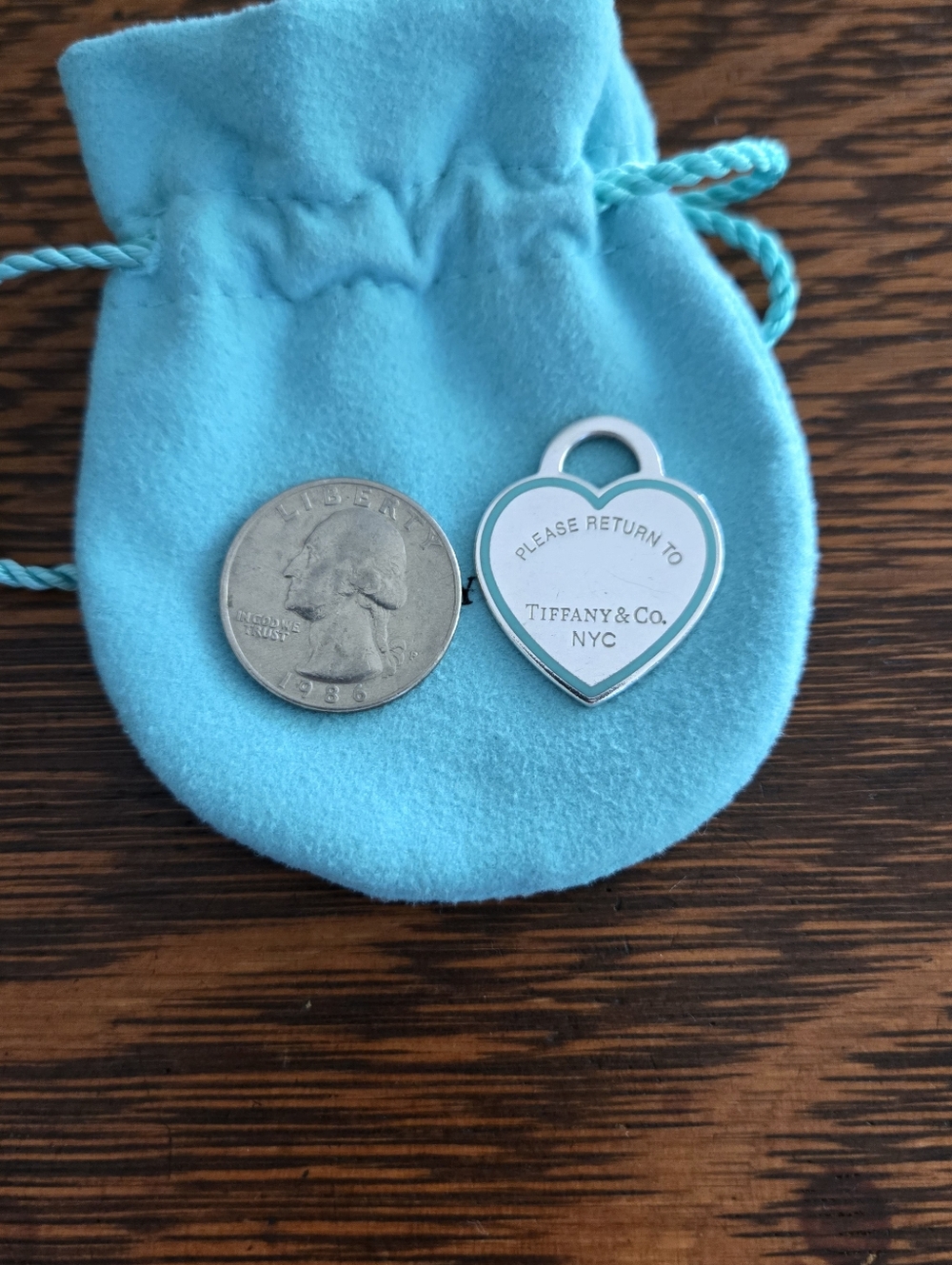 Tiffany & Co RTT Heart Tag Charm